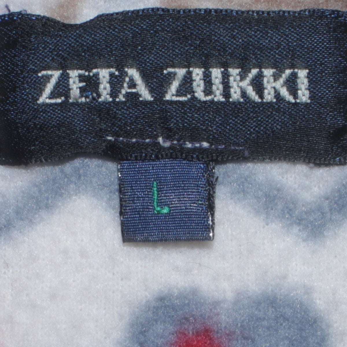 Zeta Zukki Womens Multicoloured Fleece Fair Isle Winter Jacket L