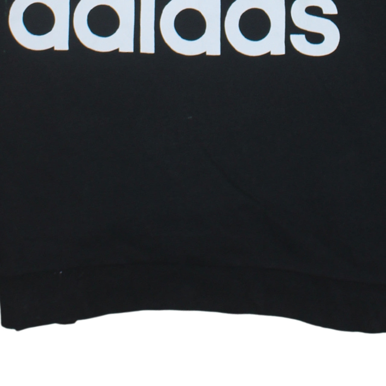 Adidas Womens Black Size 16 Crew Neck Pullover Sweatshirt