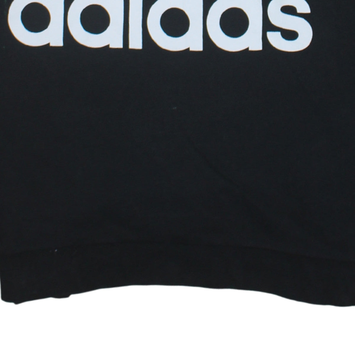 Adidas Womens Black Size 16 Crew Neck Pullover Sweatshirt