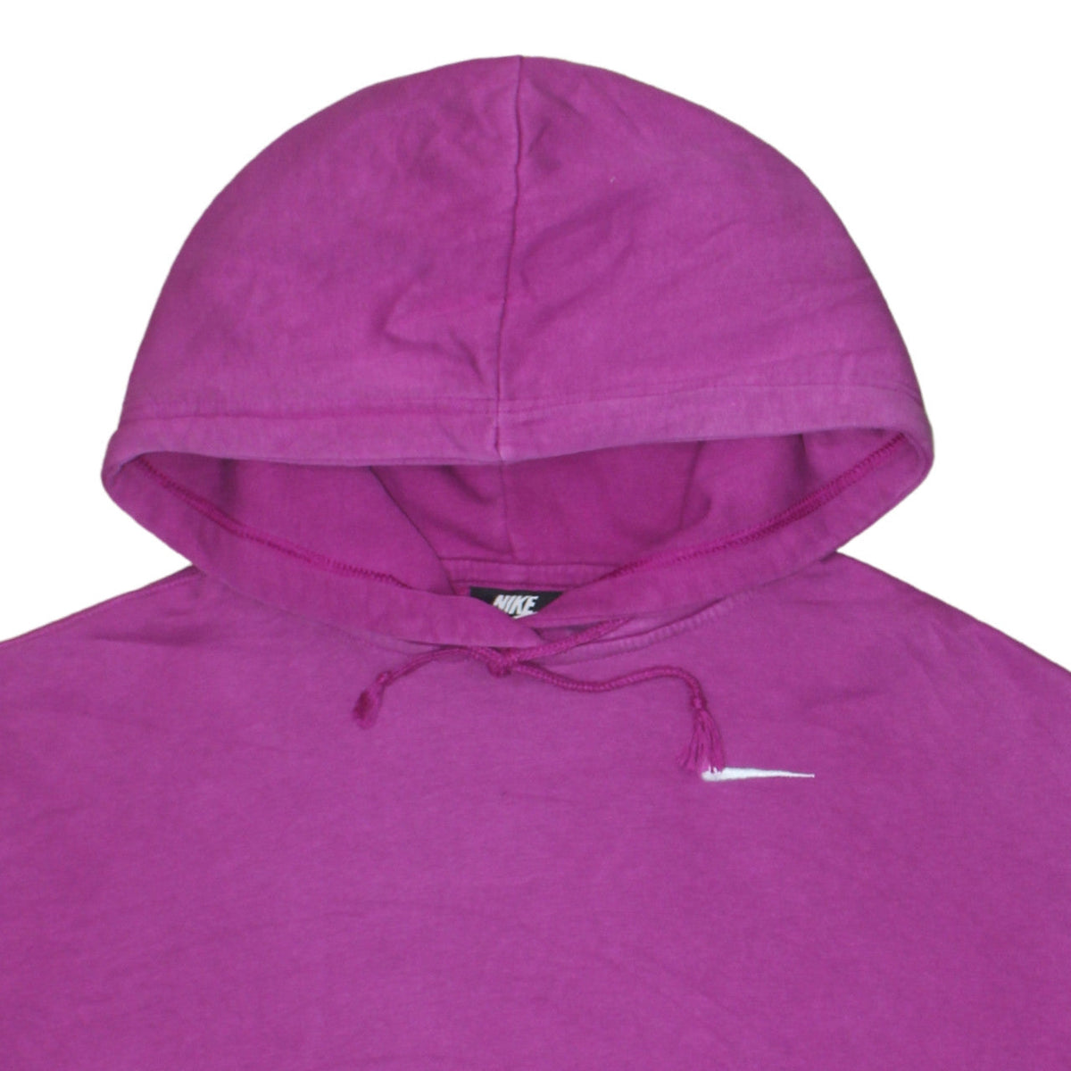 Nike Women’s Pink Pullover Hoodie Small Cotton Blend Lined