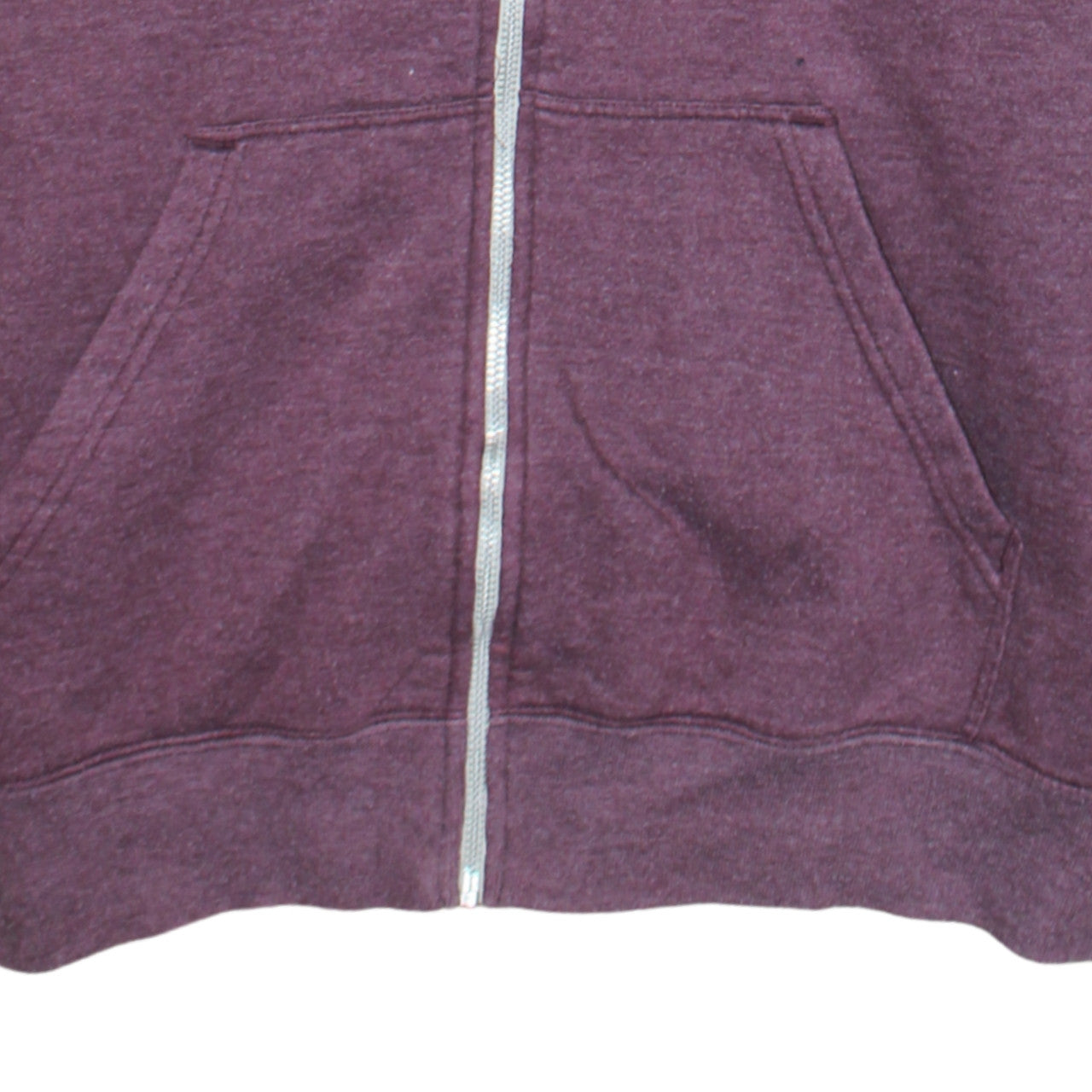 Vans Boys Purple Full Zip Hoodie Size M Cotton Blend Skateboard Style