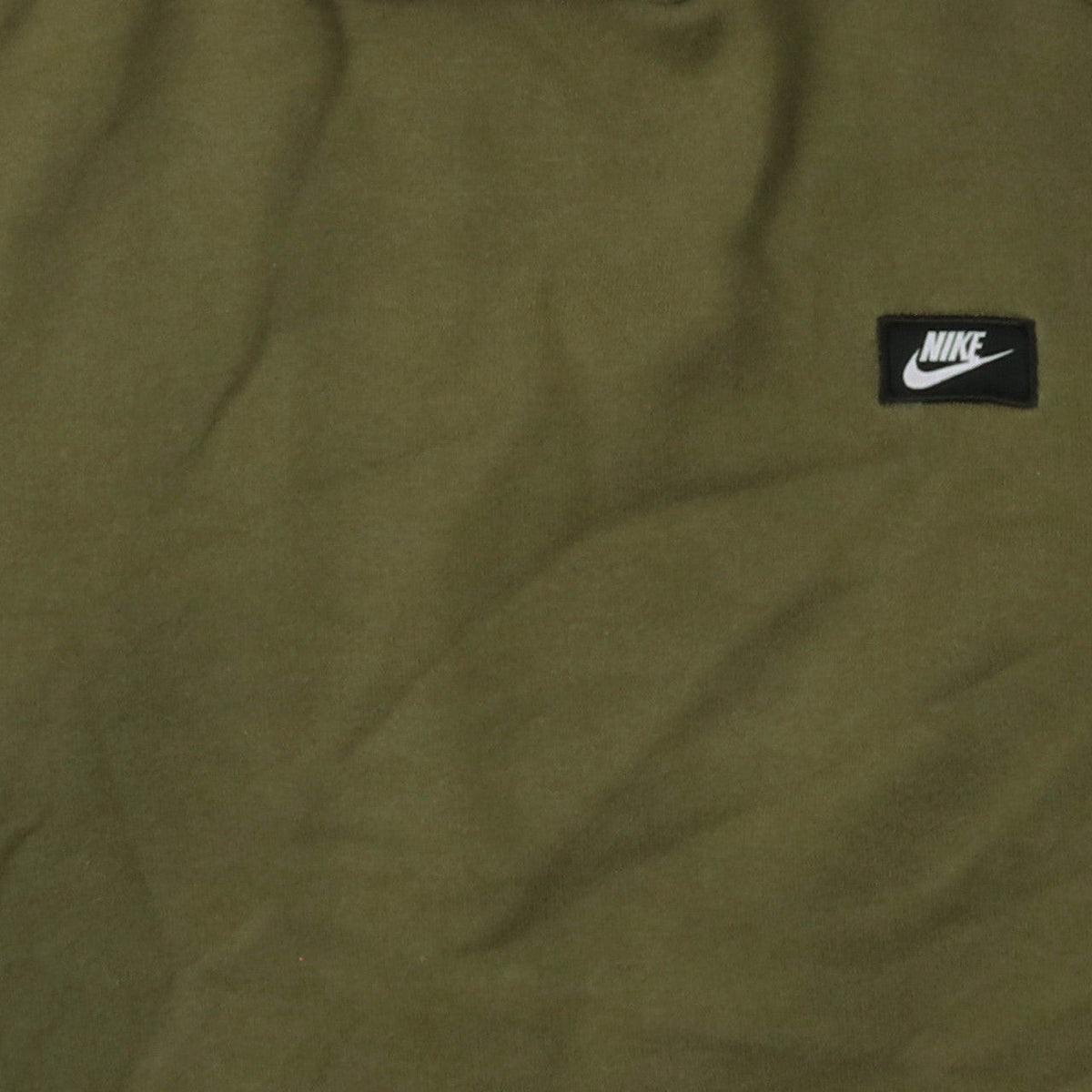 Nike Men's Green Pullover Hoodie Size S Regular Fit Fleece Sweatshirt