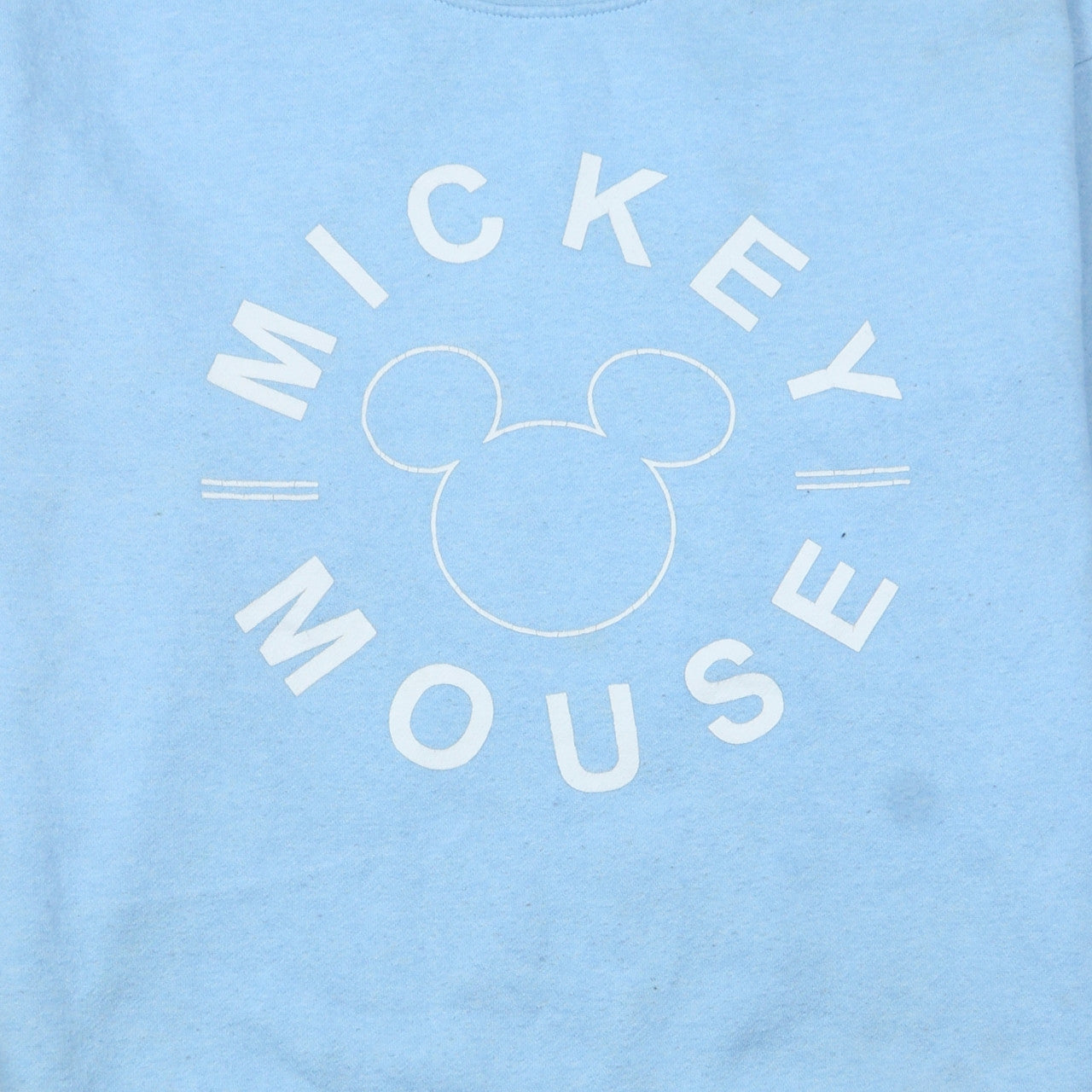 Disney Women’s Blue Mickey Mouse Crew Neck Sweatshirt XS