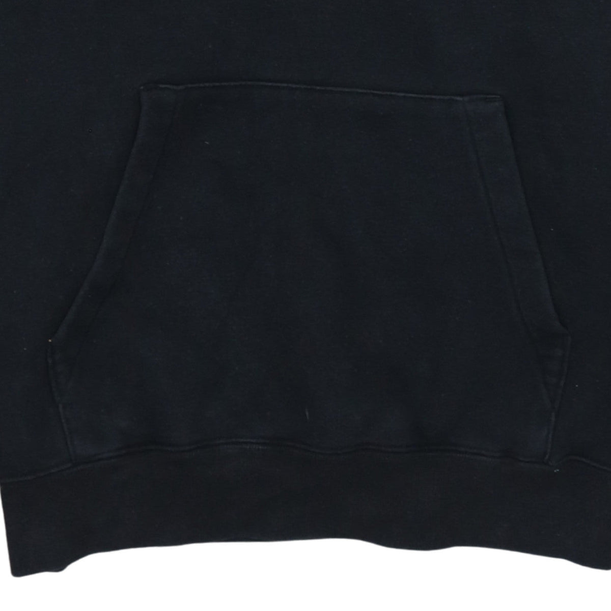 Champion Men's Black Pullover Hoodie Medium Fleece Logo Sweatshirt