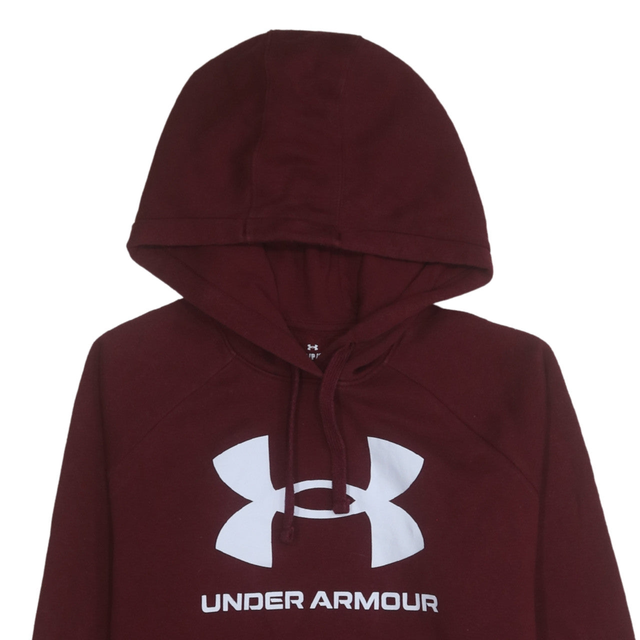 Under Armour Men's Red Pullover Hoodie Size S Relaxed Fit