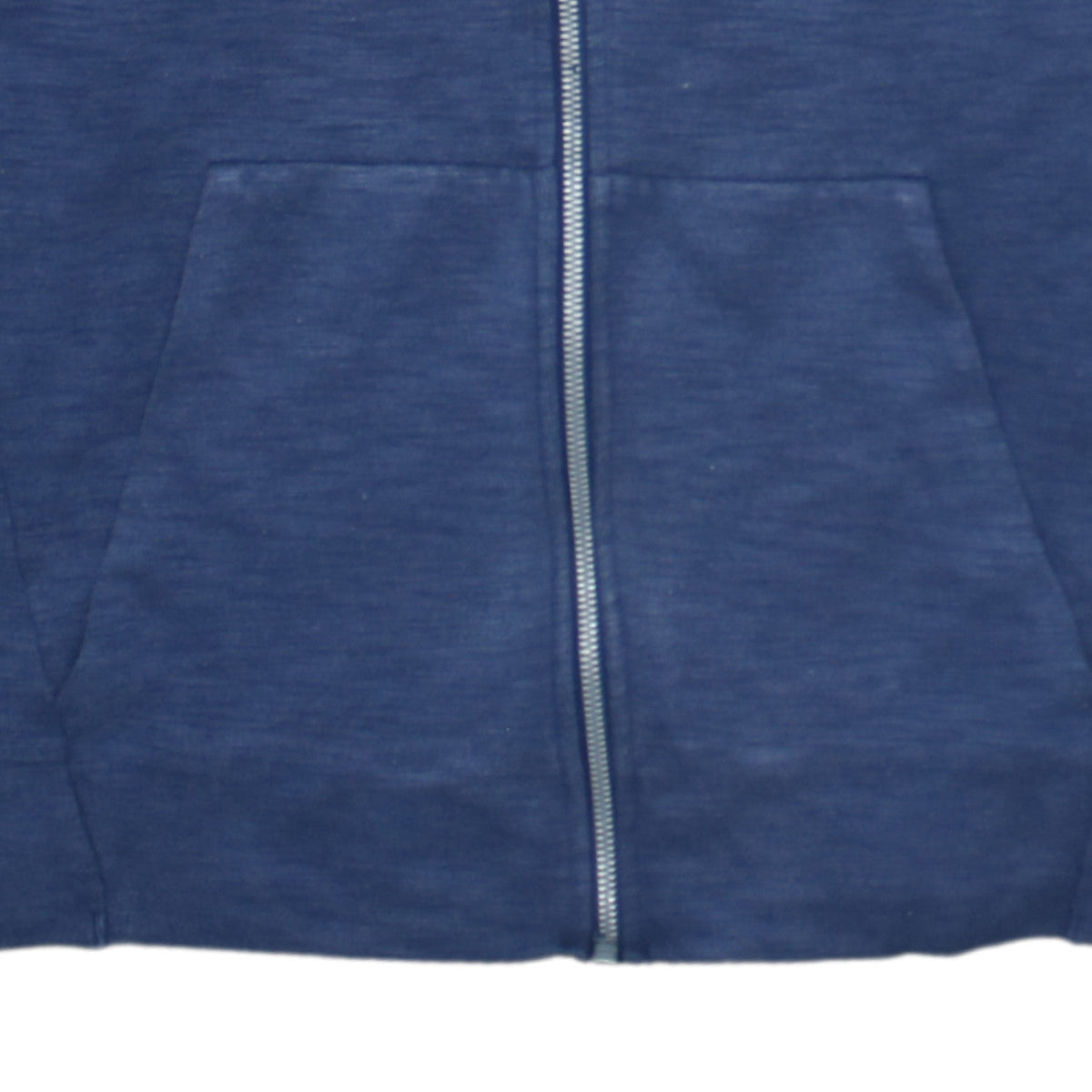 Nike Men's Blue Full Zip Hoodie Size S Regular Fit Cotton Blend