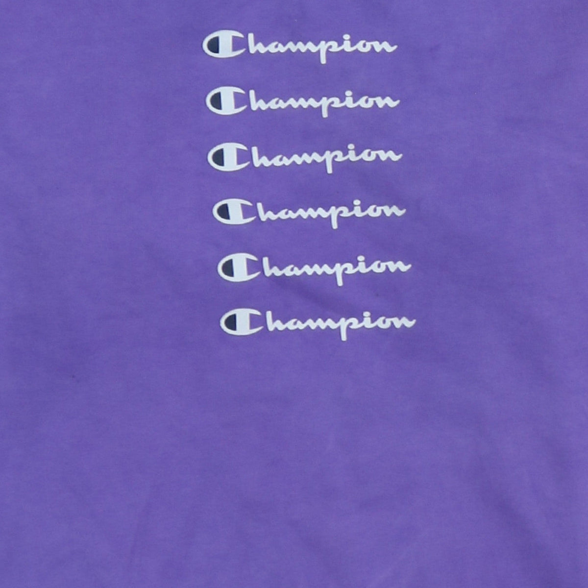 Champion Women's Purple Crew Neck Pullover Sweatshirt Medium