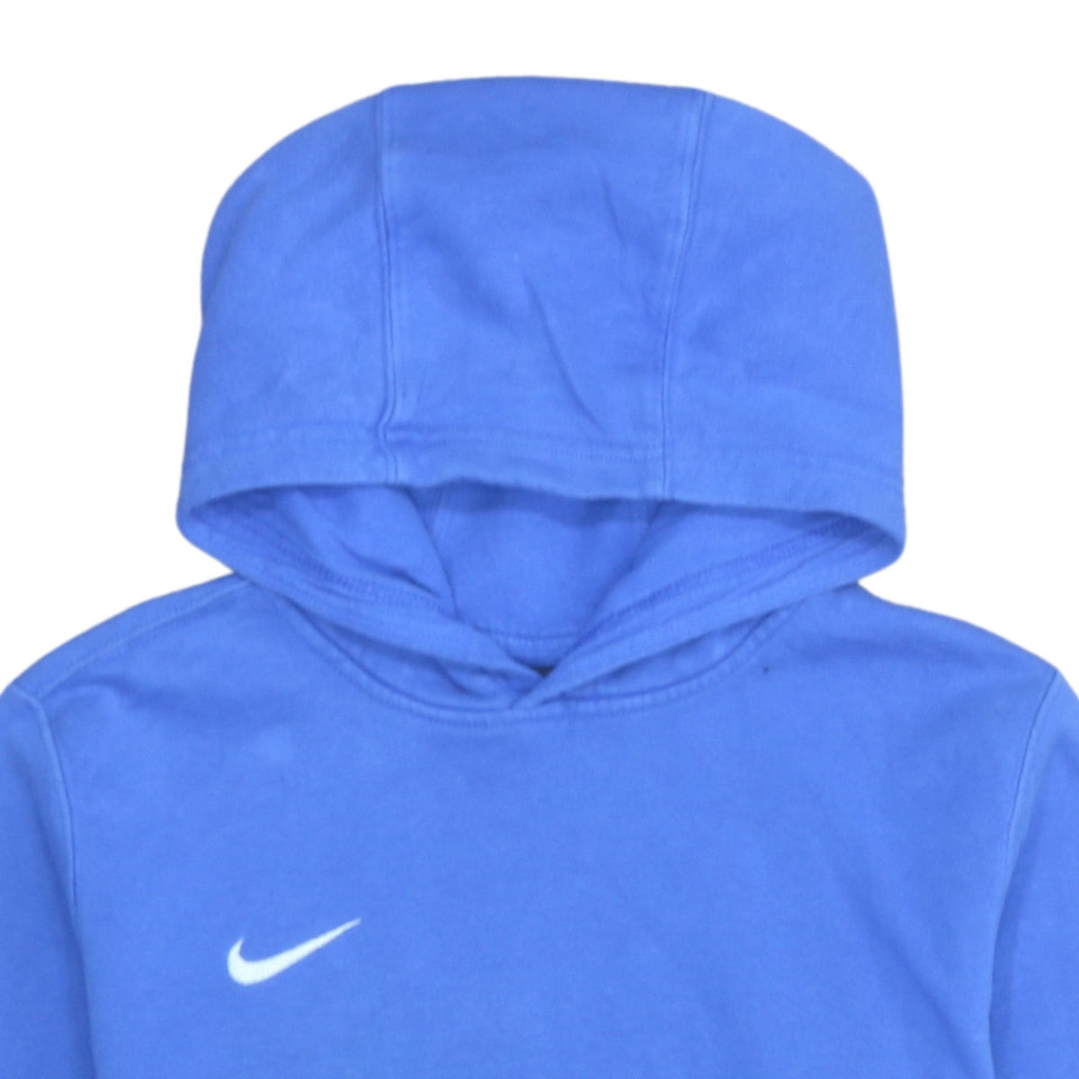 Nike Boys Blue Pullover Hoodie XL 158-170cm Cotton Blend Sweatshirt