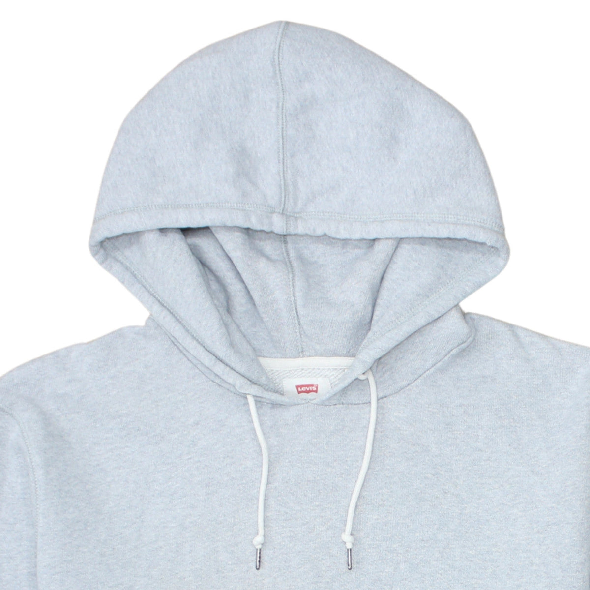 Levi's Mens Grey Fleece Pullover Hoodie XL Regular Fit