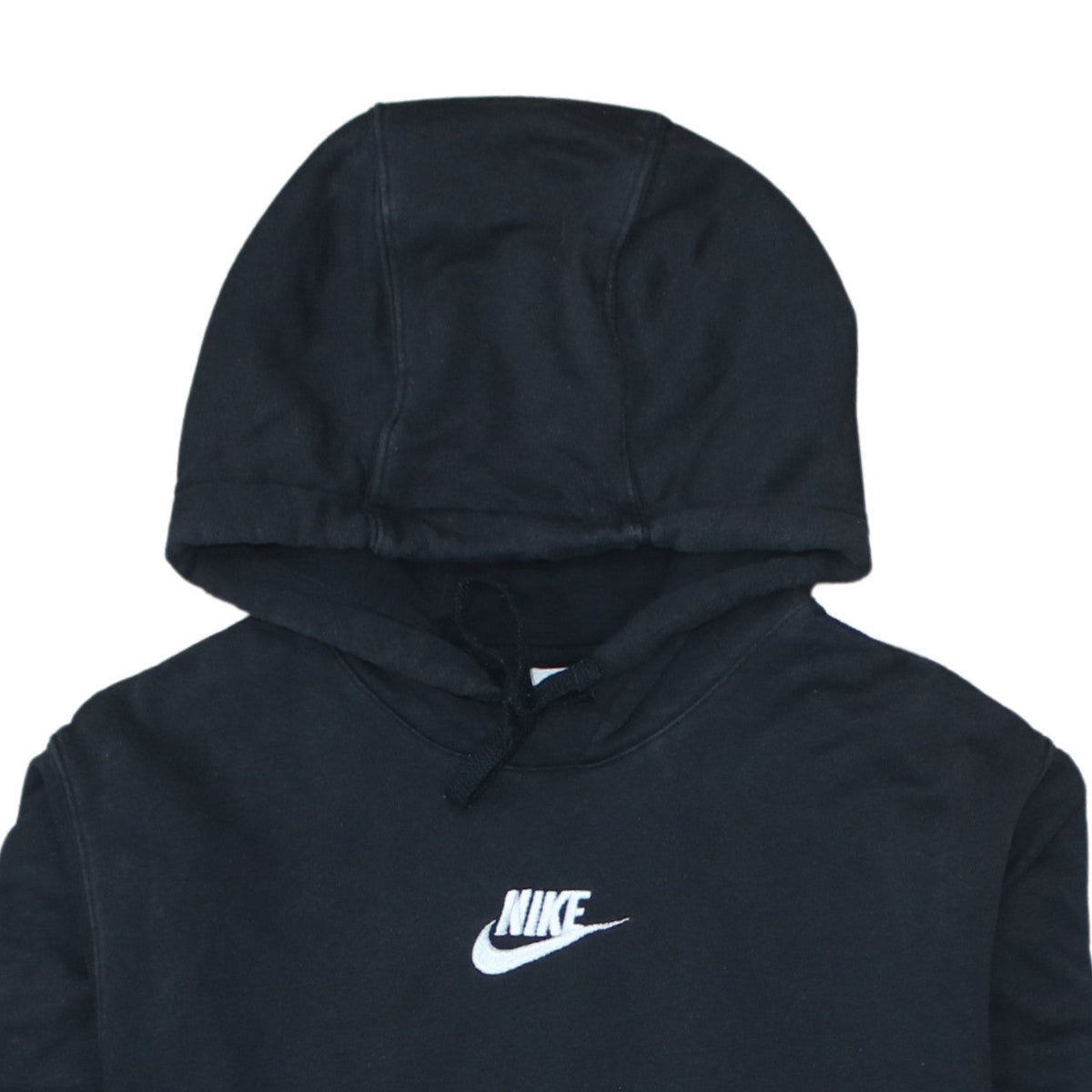 Nike Men's Black Pullover Hoodie S Regular Fit Fleece Sportswear