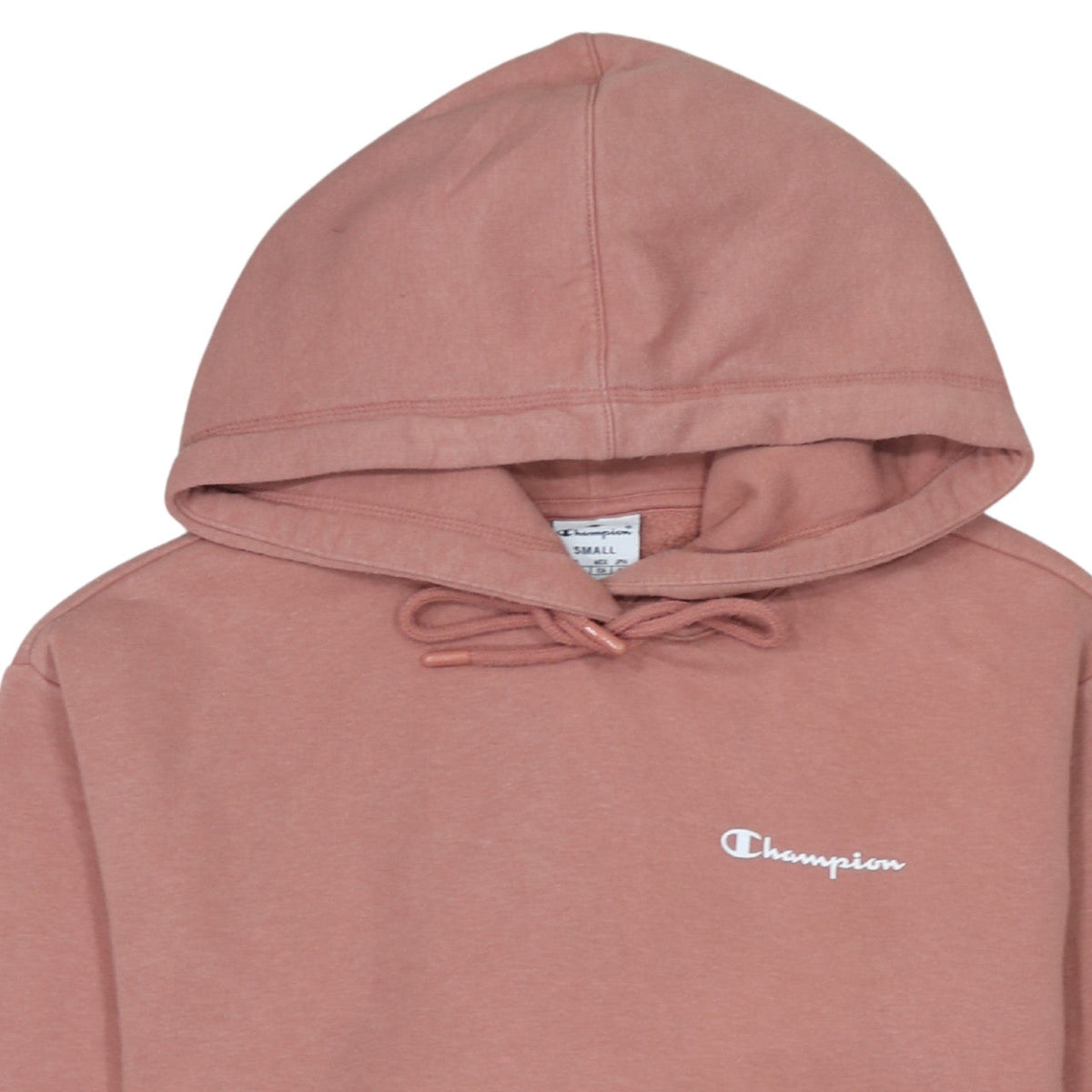 Champion Women’s Pink Pullover Hoodie Small Cotton Blend