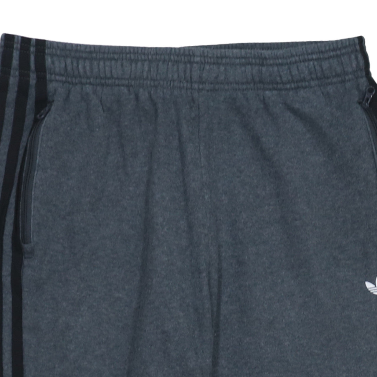 adidas Boys Grey Jogger Trousers 15-16 Years Fleece Activewear Pants