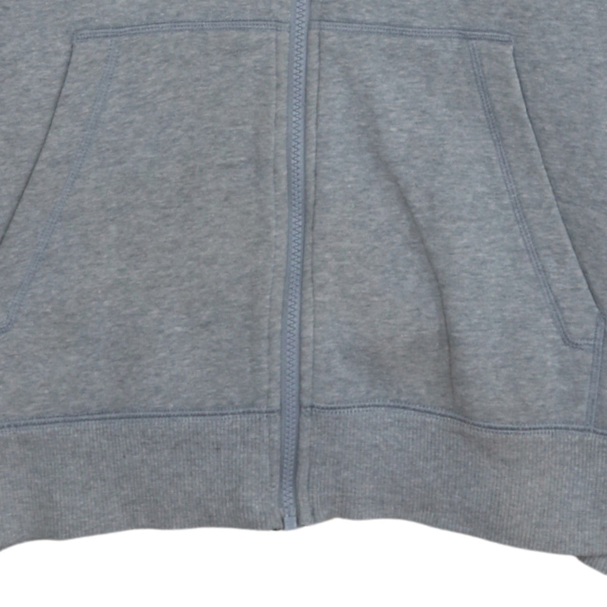 Under Armour Men's Grey Full Zip Hoodie Size M Relaxed Fit Fleece