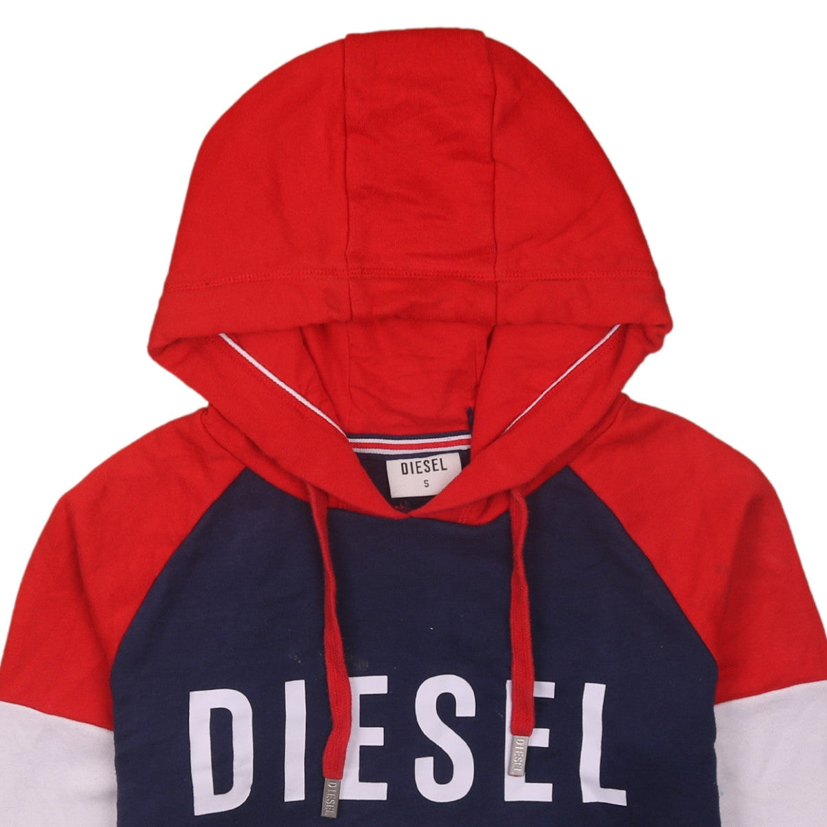 Diesel Men's Multicoloured Pullover Hoodie Size S Classic Logo