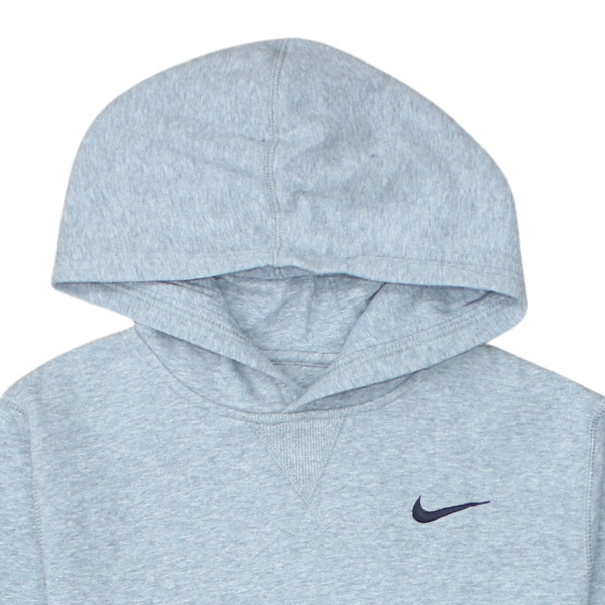 Nike Boys Grey Pullover Hoodie Size 12-13 Years Fleece Sweatshirt