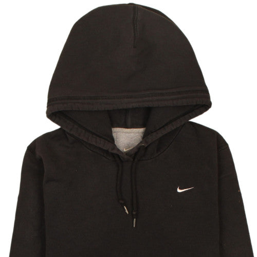 Nike Men's Black Pullover Hoodie L Fleece Sportswear Sweatshirt