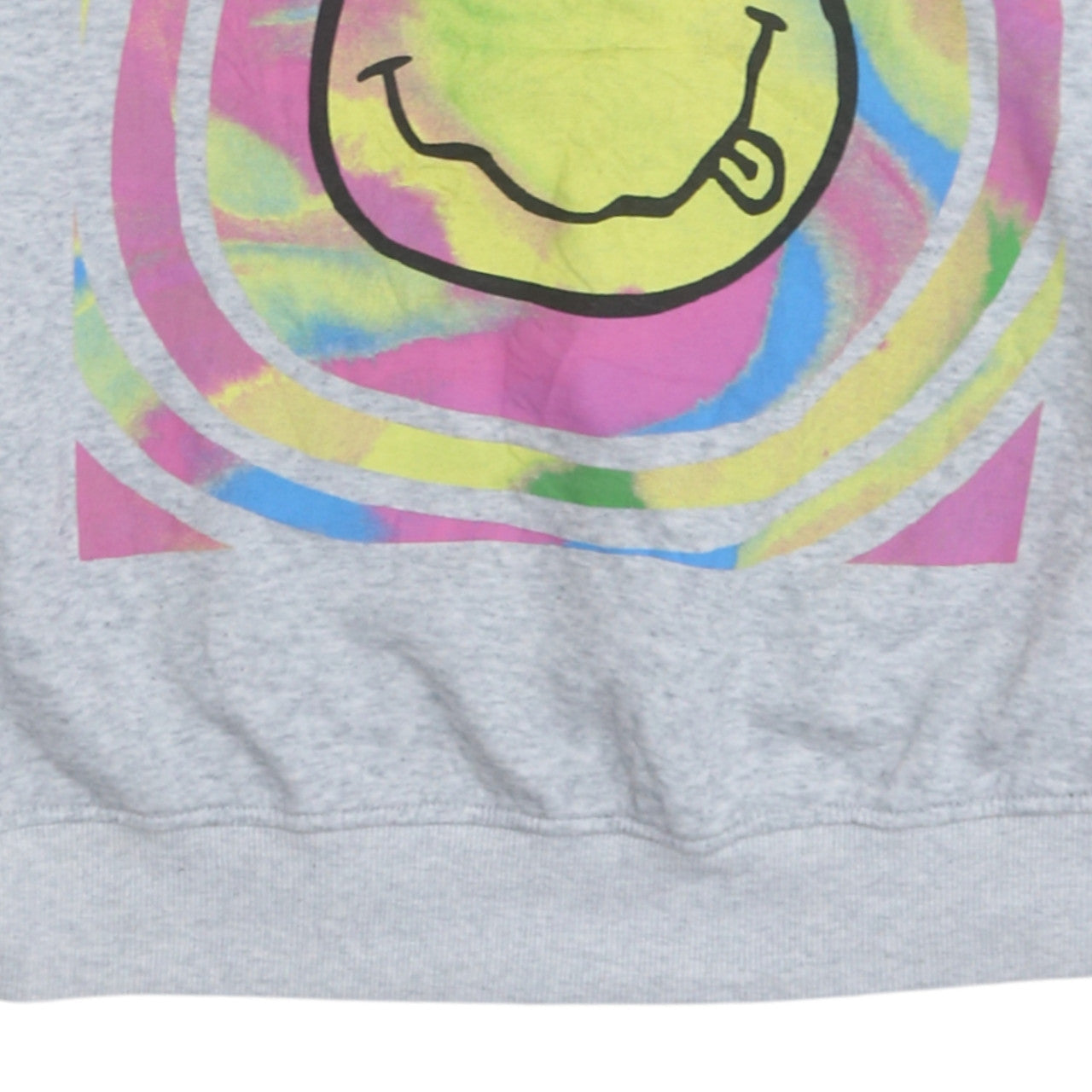 H&M Divided Women’s Grey Nirvana Graphic Crew Neck Sweatshirt XS