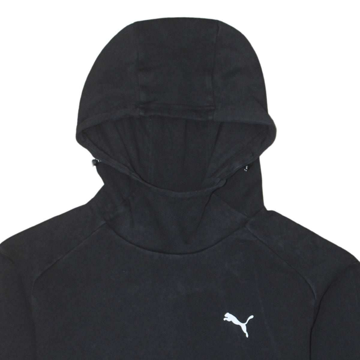 Puma Men's Black Pullover Hoodie Small Sports Fleece Sweatshirt