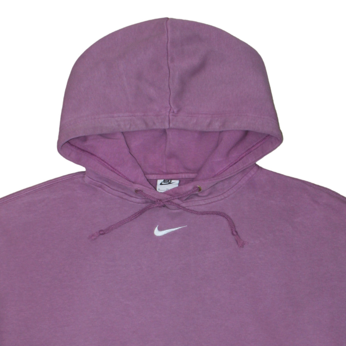 Nike Womens Purple Pullover Hoodie XL - Relaxed Fit Casual Sweatshirt