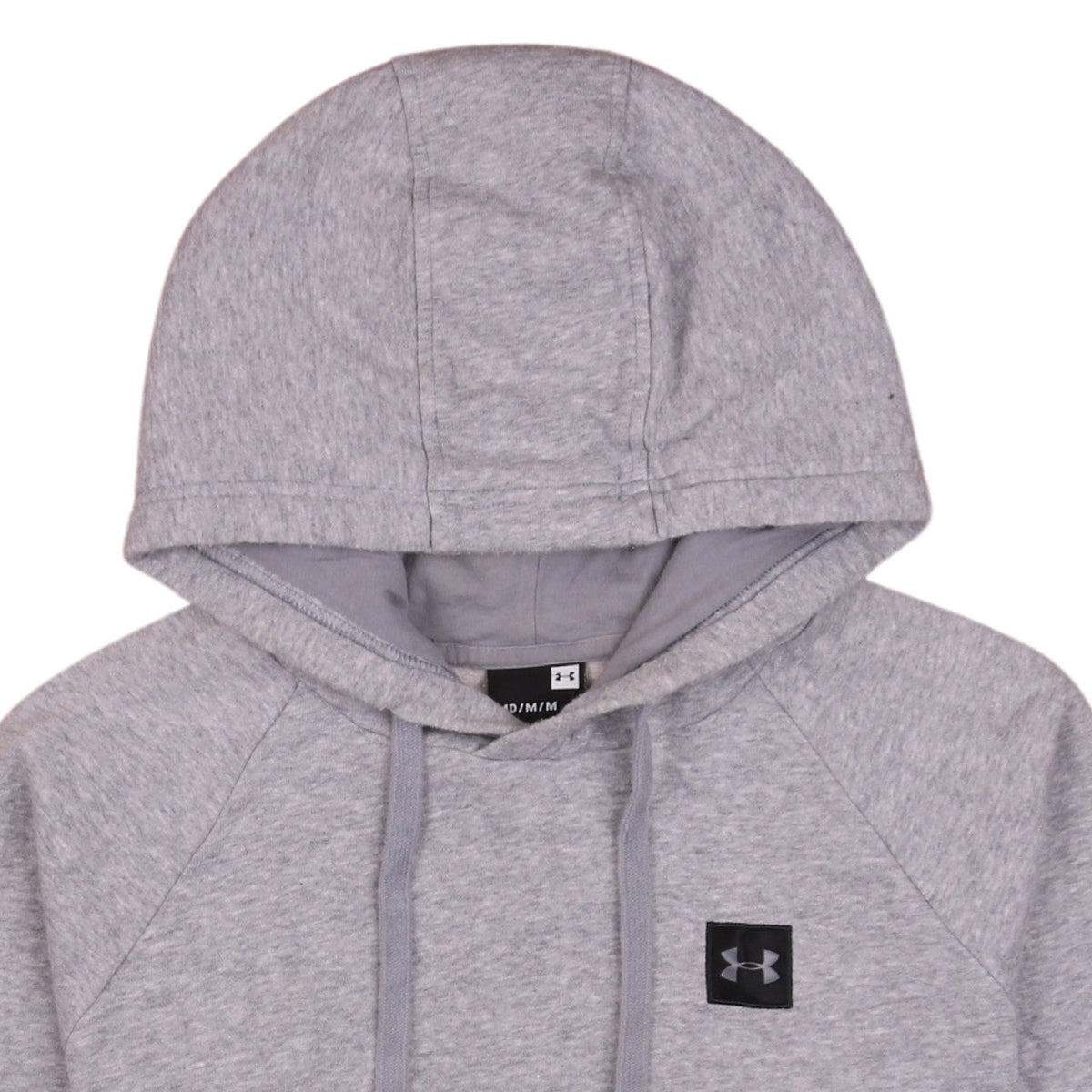 Under Armour Men's Grey Pullover Hoodie M Regular Fit Fleece