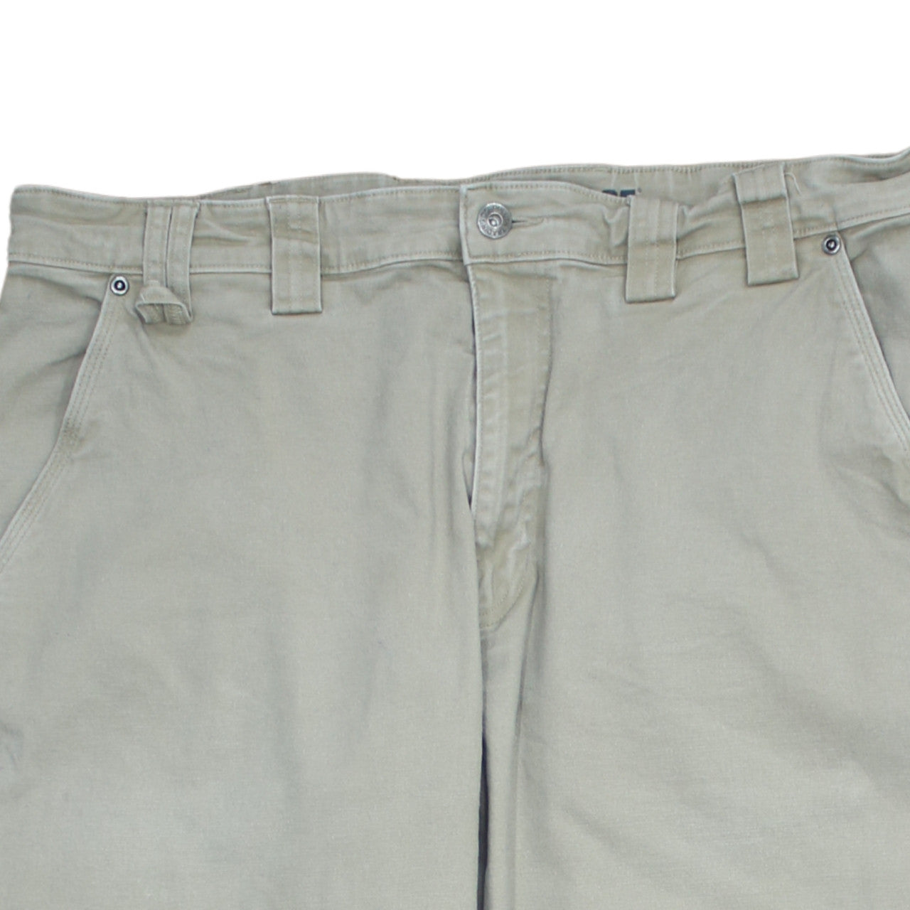 Duluth Trading Co Men's Beige Cargo Trousers 40x32 Cotton Stretch