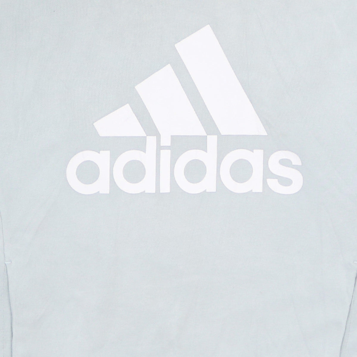 Adidas Womens Light Grey Pullover Hoodie XS Casual Logo Sweatshirt