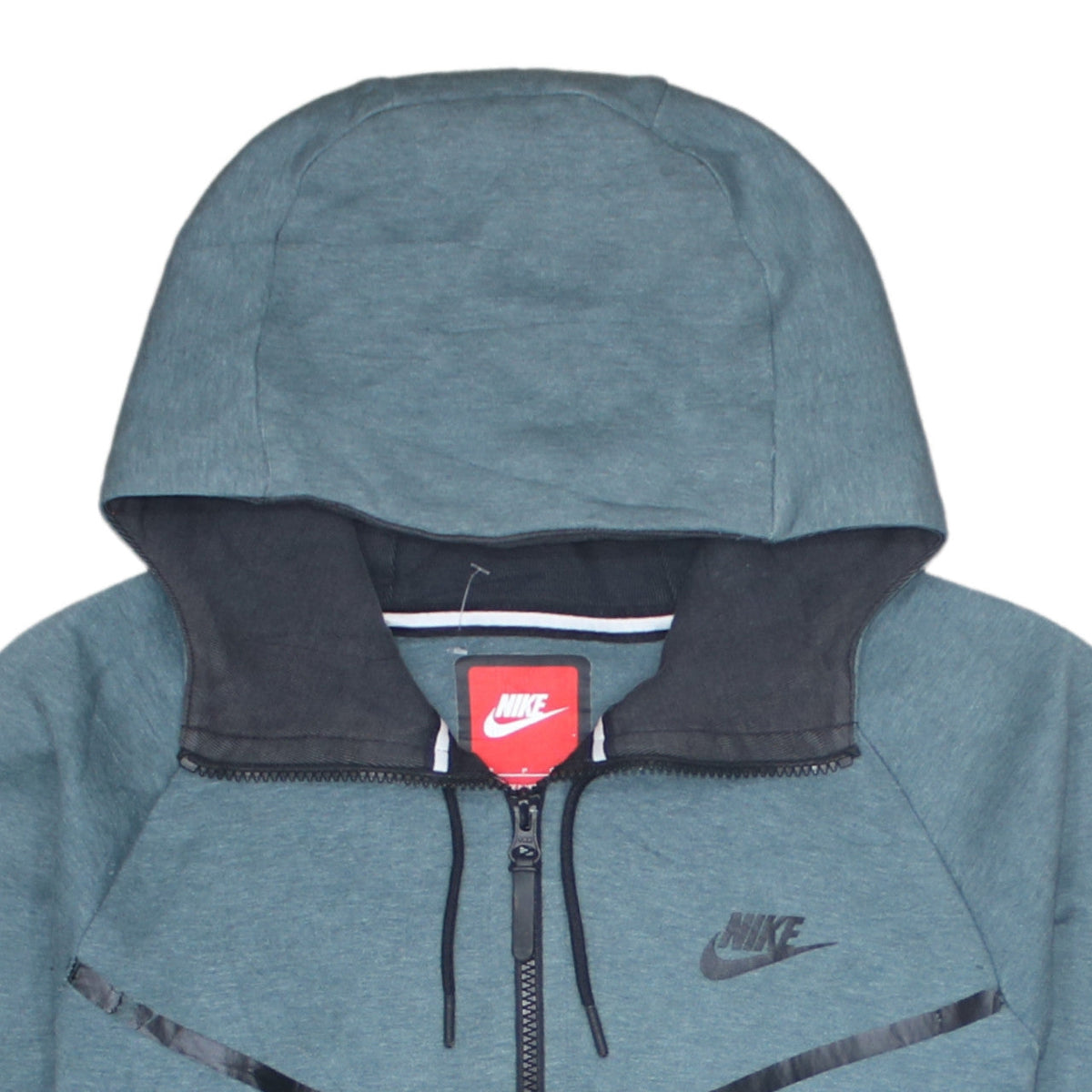 Nike Men's Green Full Zip Hoodie Size S Regular Fit