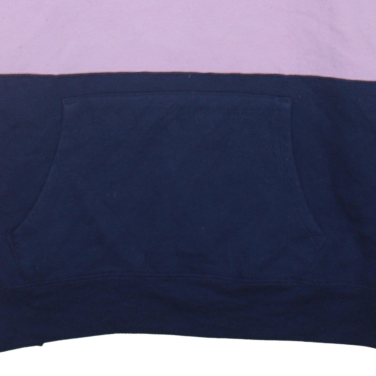 Champion Womens Pink White Navy Colourblock Pullover Hoodie Size L