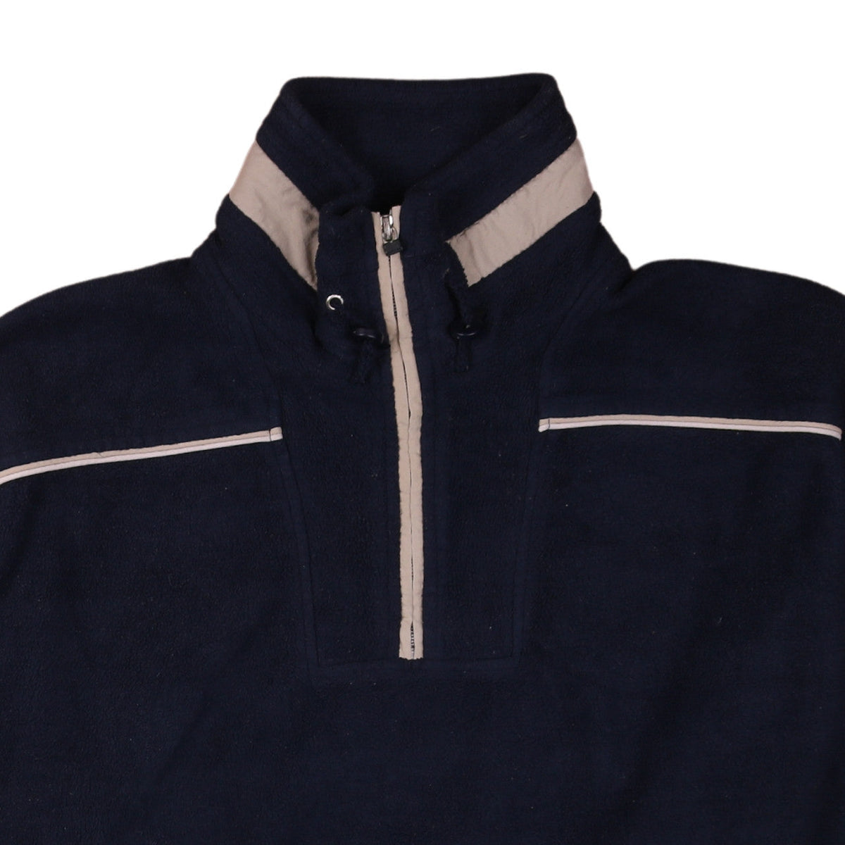 Champion Men's Blue 2XL Fleece 1/4 Zip Pullover Sweatshirt