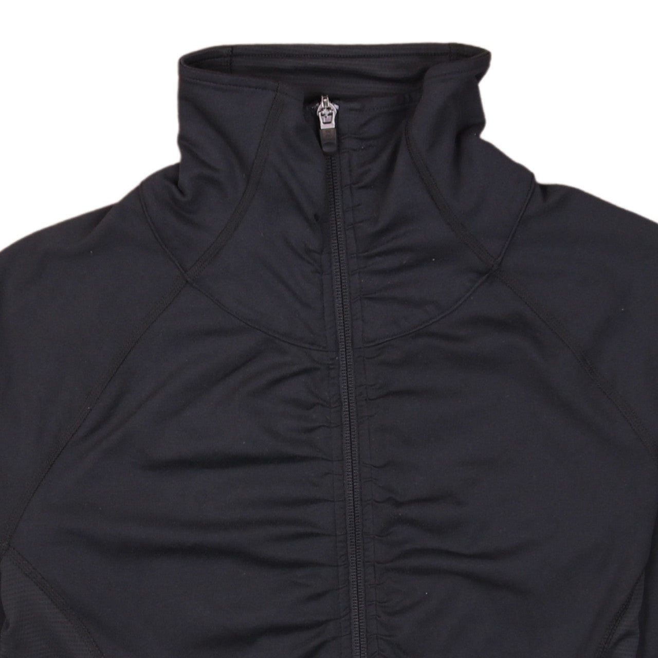 Adidas Women Black Size S Full Zip Hooded Sweatshirt Climalite