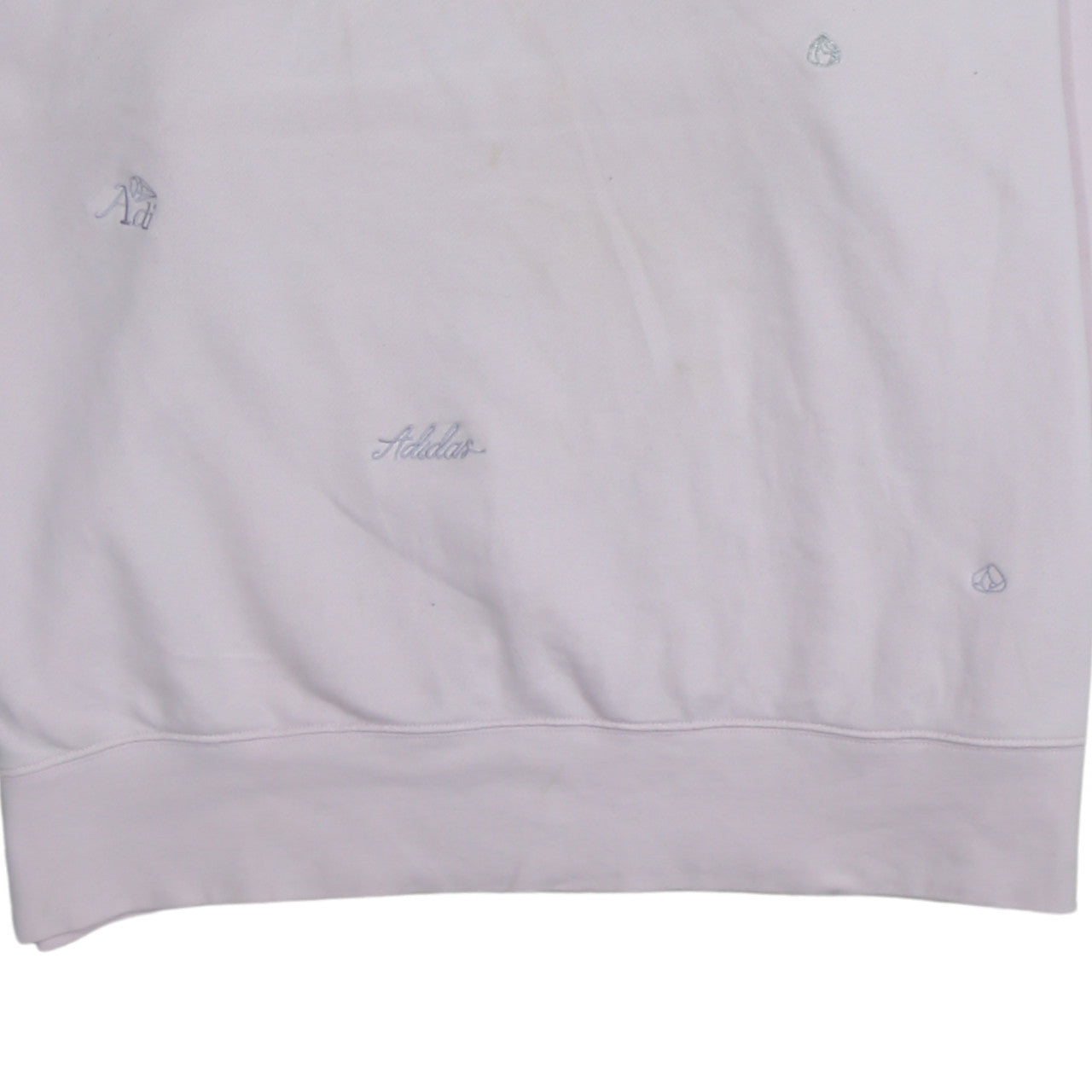 Adidas Women Pink Sweatshirt Size 14 Pullover Crew Neck Rose Quartz