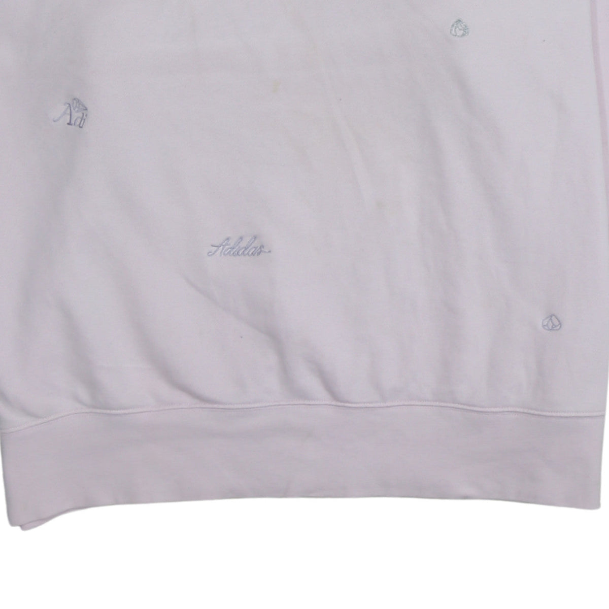 Adidas Women Pink Sweatshirt Size 14 Pullover Crew Neck Rose Quartz