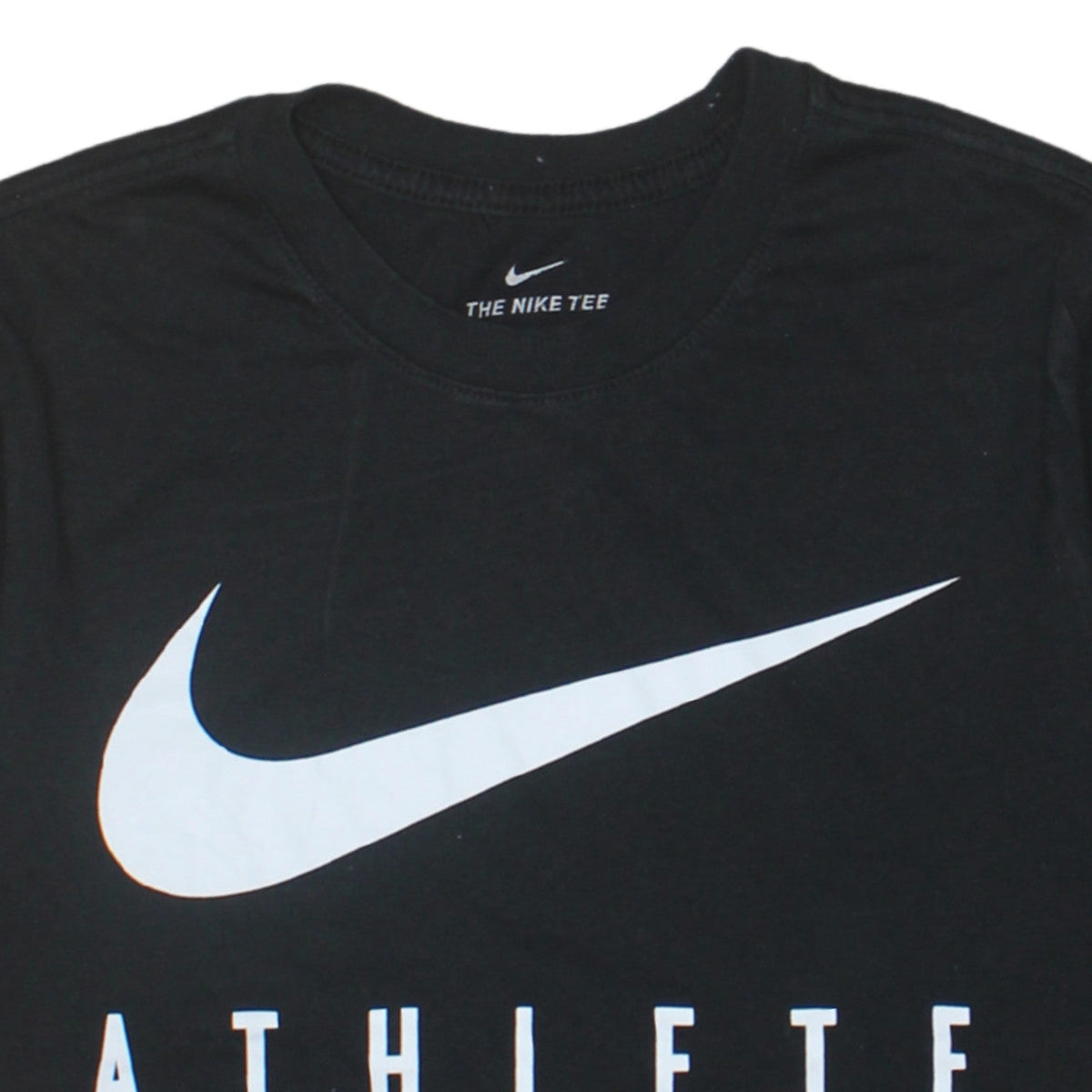 Nike Men's Black Dri-Fit Athlete Graphic Sports T-Shirt Size S