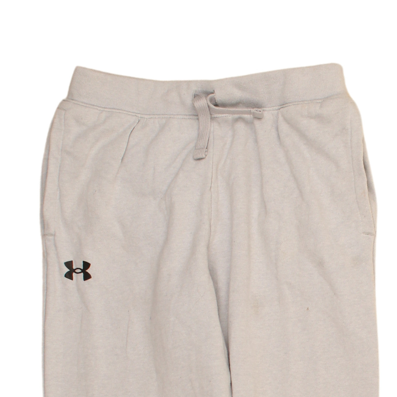 Under Armour Boys Grey Jogger Sweatpants YLG Loose Fit Activewear