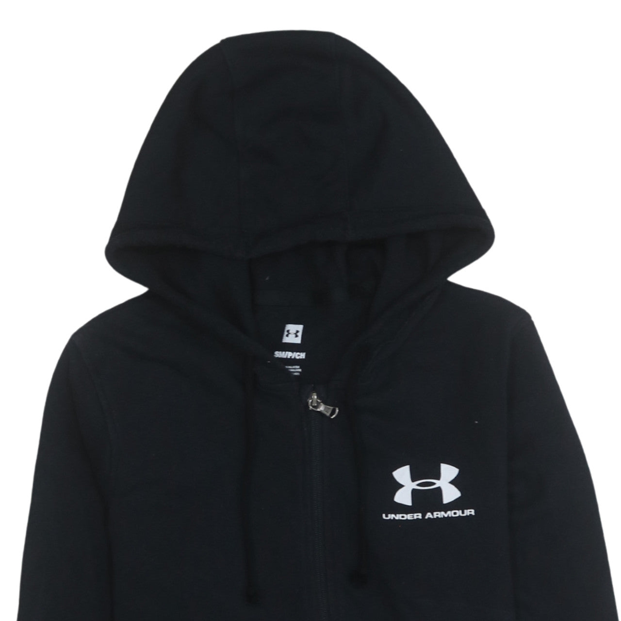 Under Armour Men's Black Small Full Zip Hoodie Sweatshirt