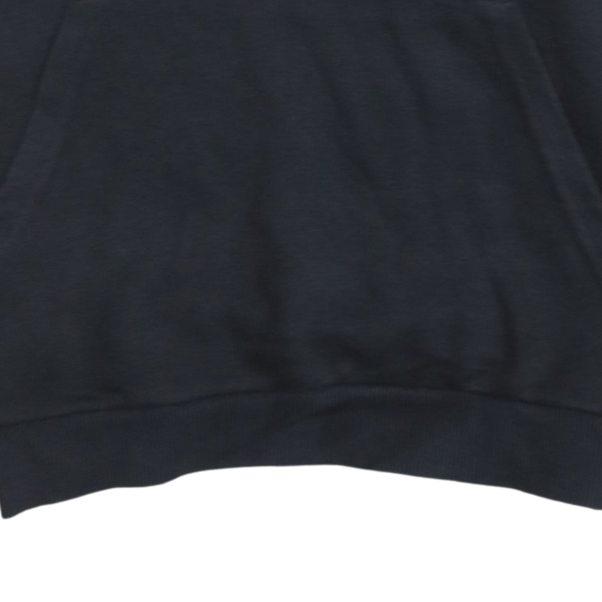 Adidas Boys Black Pullover Hoodie 13-14 Years Cotton Blend Logo Print