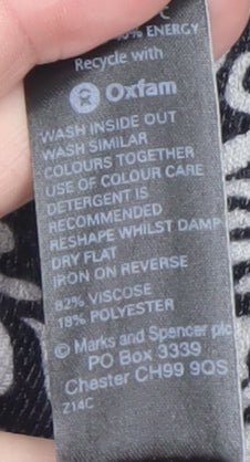 Marks & Spencer Per Una Women’s Multicoloured Striped Jumper Size 12
