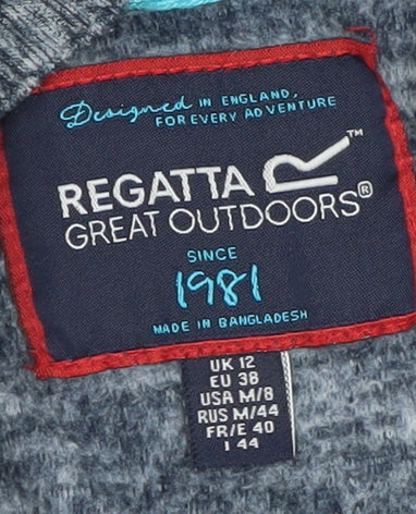 Regatta Women's Blue UK 12 Pullover Hoodie Great Outdoors Style