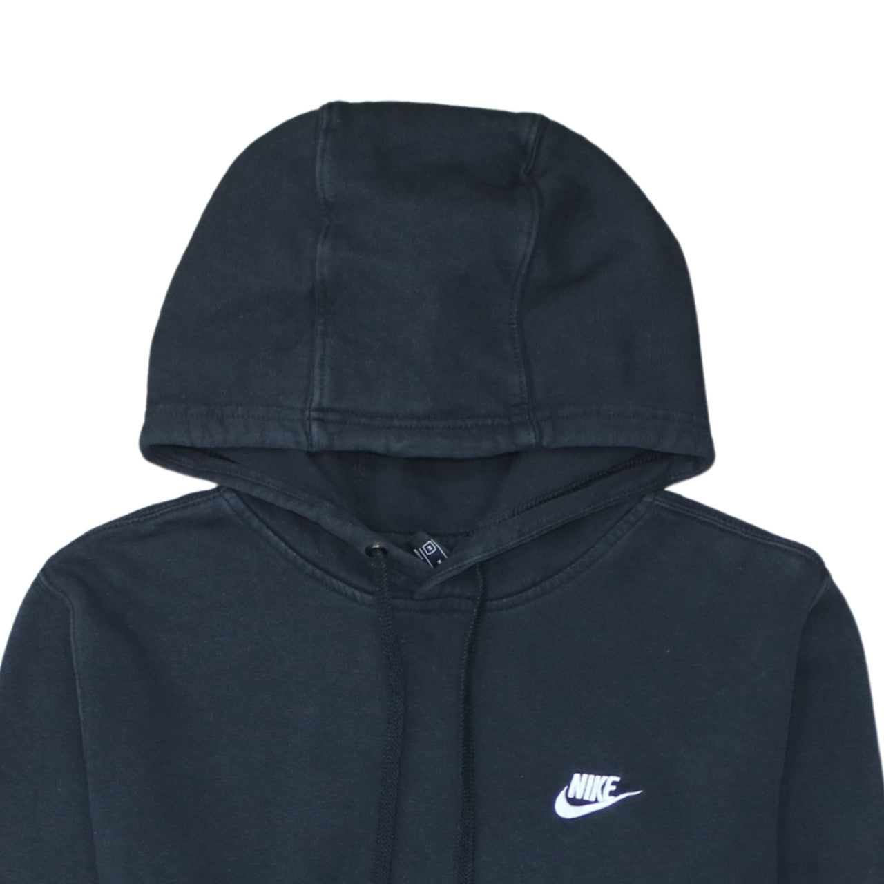 Nike Men's Black Pullover Hoodie Medium Fleece Sweatshirt