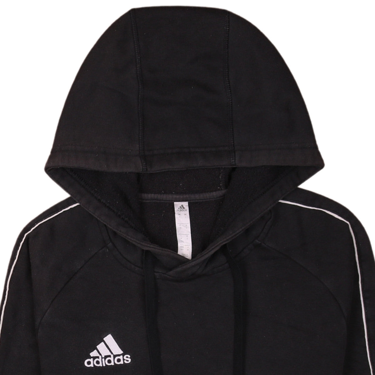 Adidas Men's Black Pullover Hoodie Size S Sports Fleece