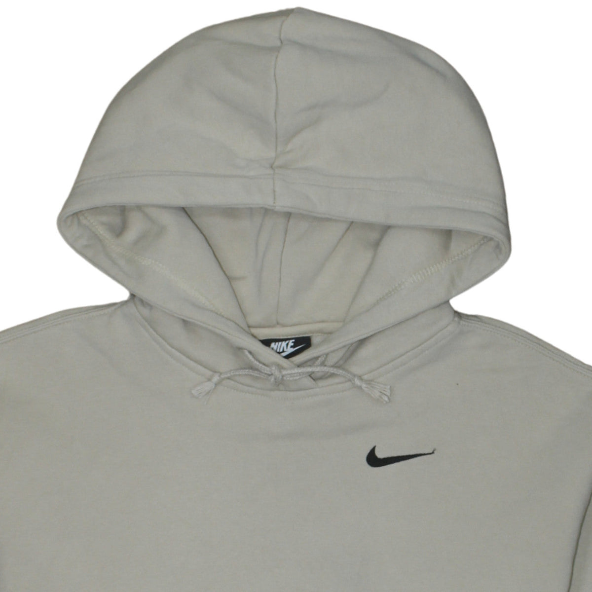 Nike Women’s Beige Pullover Hoodie XS Cotton Blend Casual