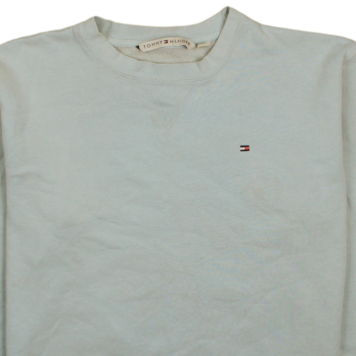 Tommy Hilfiger Men's Beige 2XL Crew Neck Pullover Sweatshirt