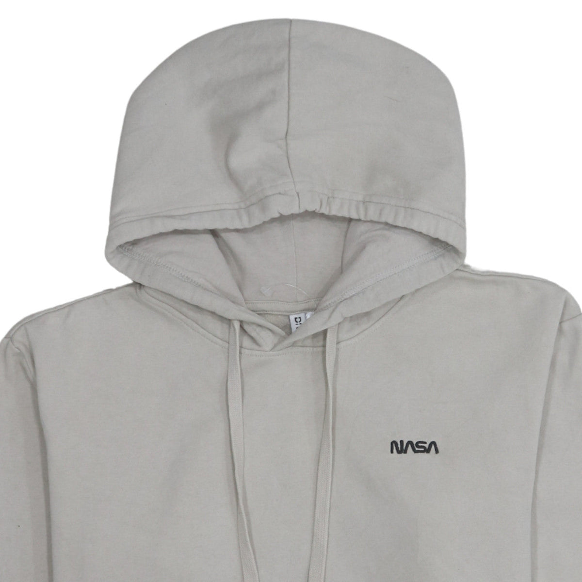H&M Divided Women's Beige NASA Pullover Hoodie Size S