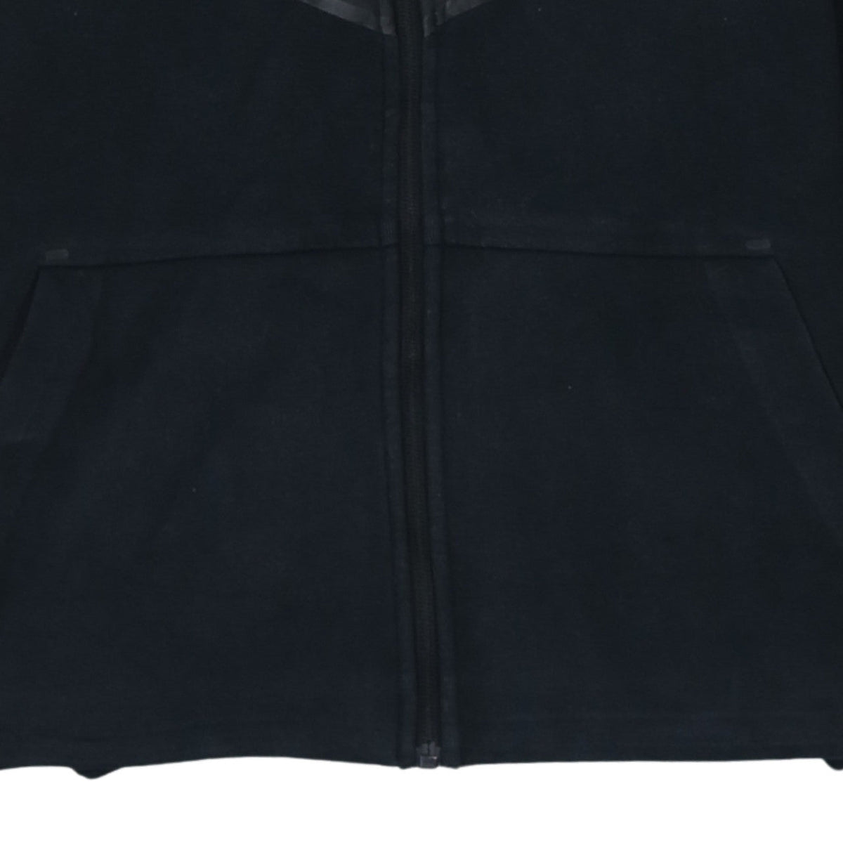 Nike Women's Black Full Zip Hoodie Small Cotton Blend Sportswear