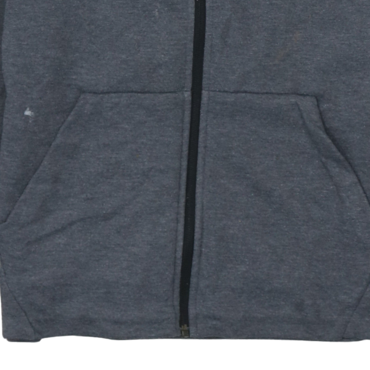 Nike Men's Grey Dri-FIT Full Zip Hoodie Size S Lightweight Sportswear