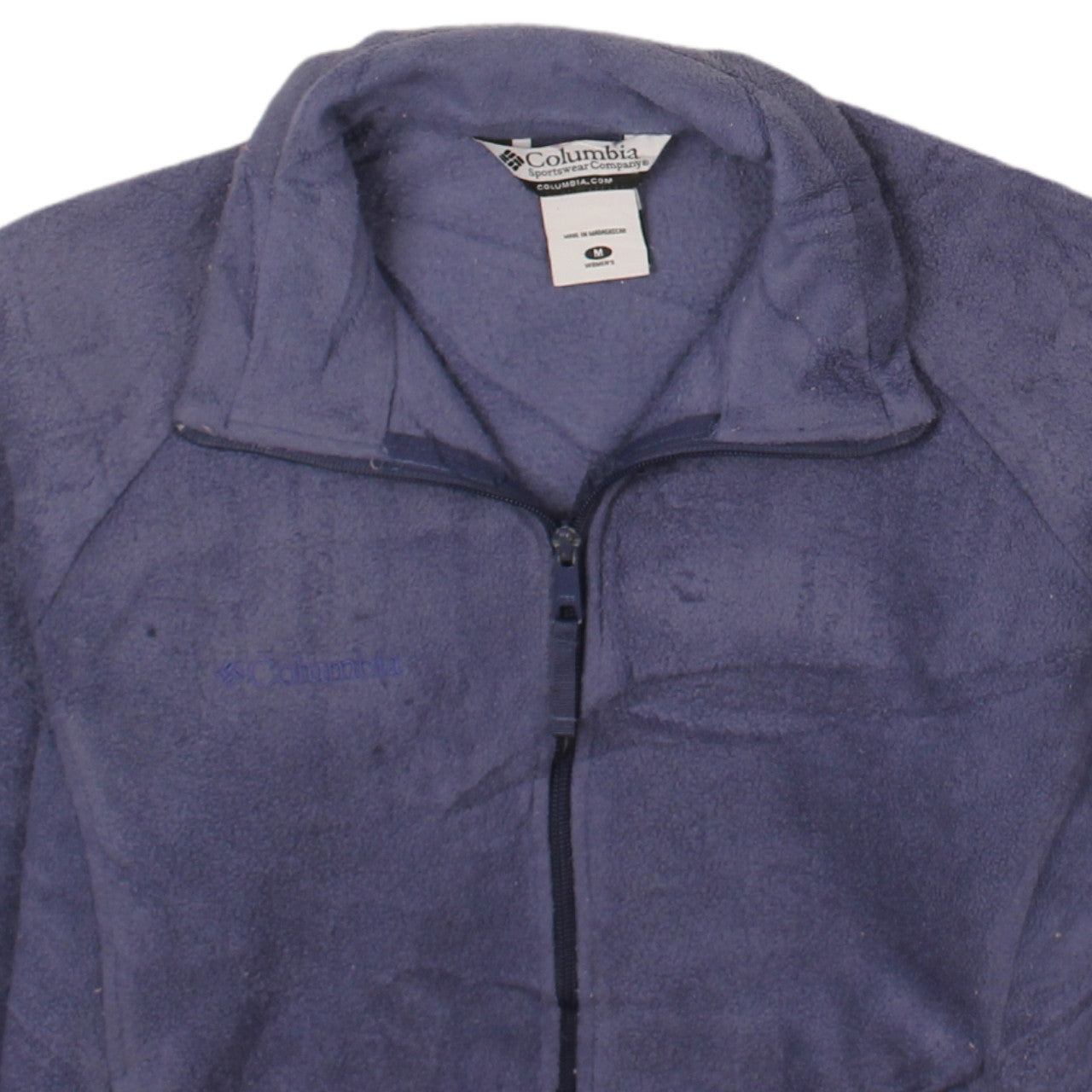 Columbia Women's Purple Fleece Full Zip Jacket Size M