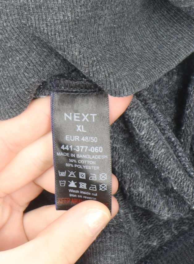 Next Women’s Grey Sequin Merci Pullover Jumper XL