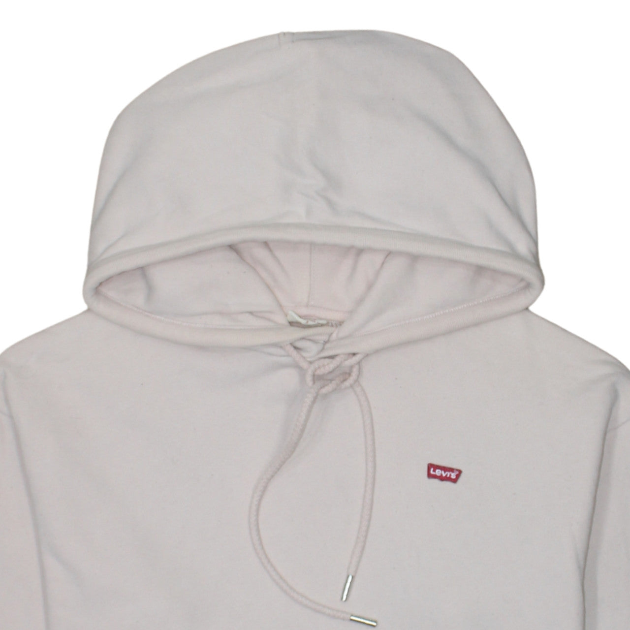Levi's Women Pink Small Pullover Hoodie 100% Cotton Casual