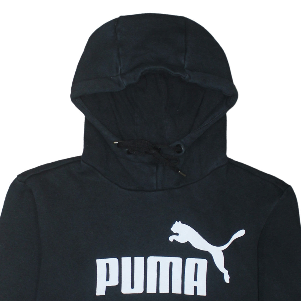 Puma Men's Black XS Pullover Hoodie Classic Logo Sportswear