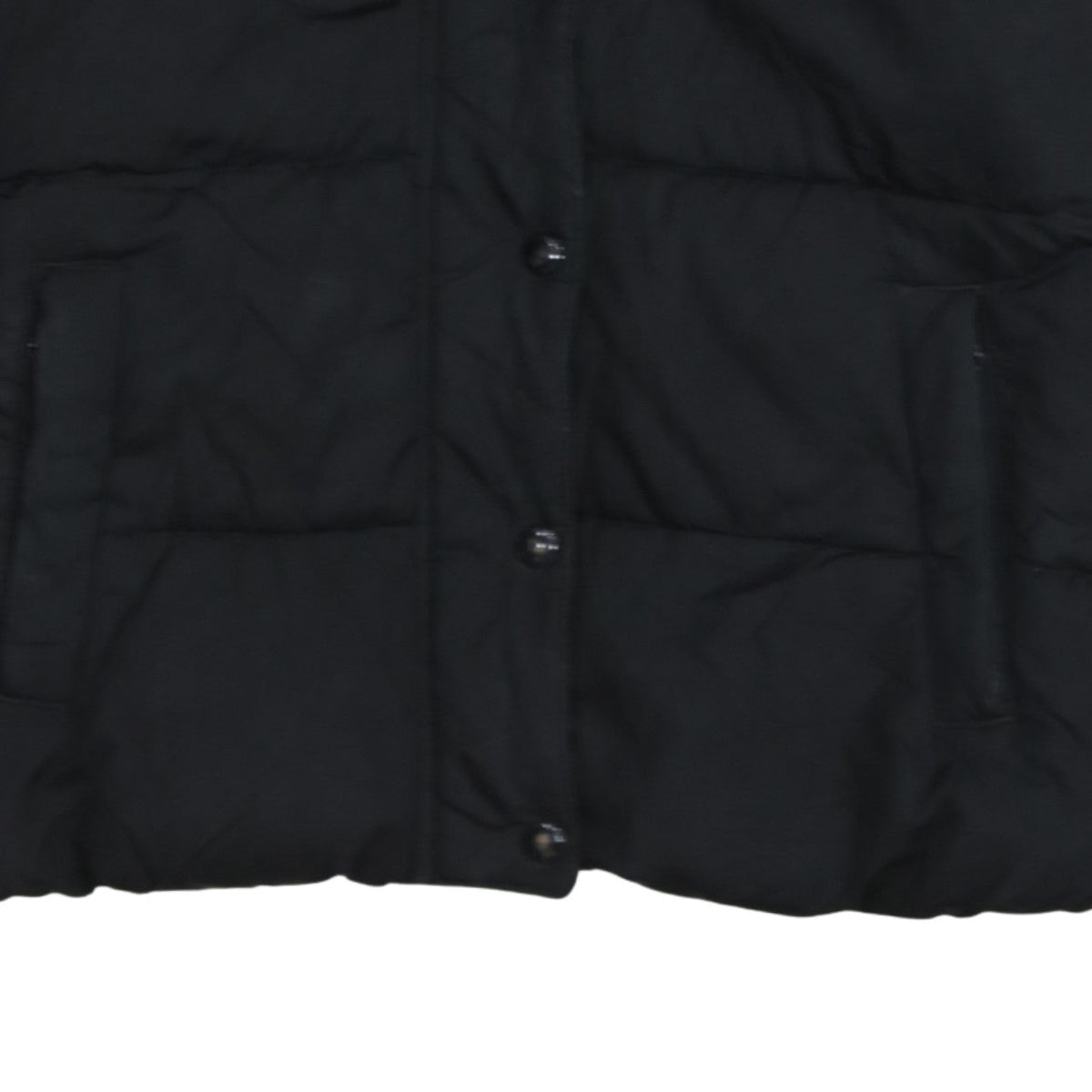 GAP Kids Boys Black XL ColdControl Max Hooded Puffer Jacket Winter Coat